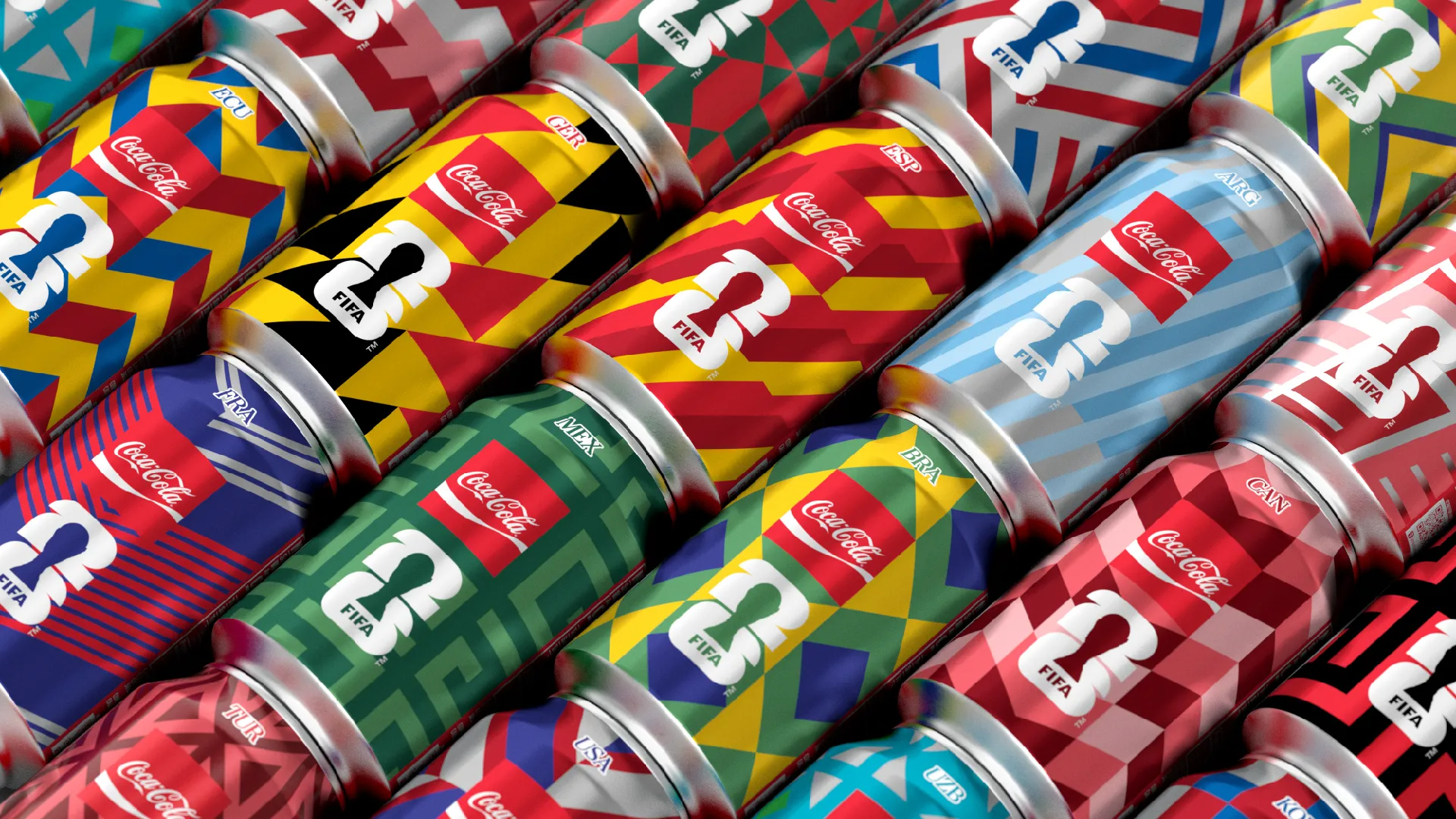 Campaña de identidad visual de Coca-Cola para el Mundial de Fútbol 2026 - Fuente oficial Coca-Cola.